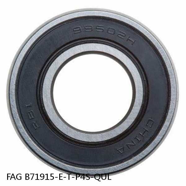 B71915-E-T-P4S-QUL FAG high precision bearings