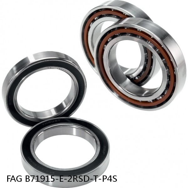 B71915-E-2RSD-T-P4S FAG high precision bearings