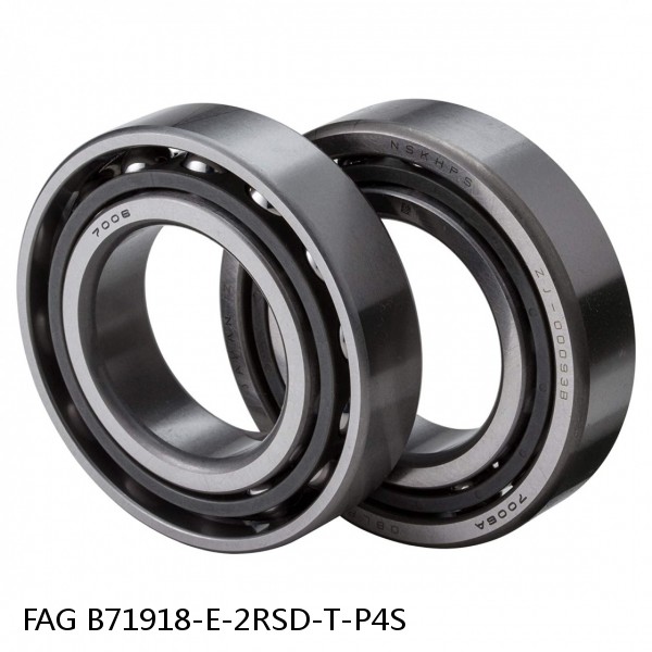 B71918-E-2RSD-T-P4S FAG high precision bearings